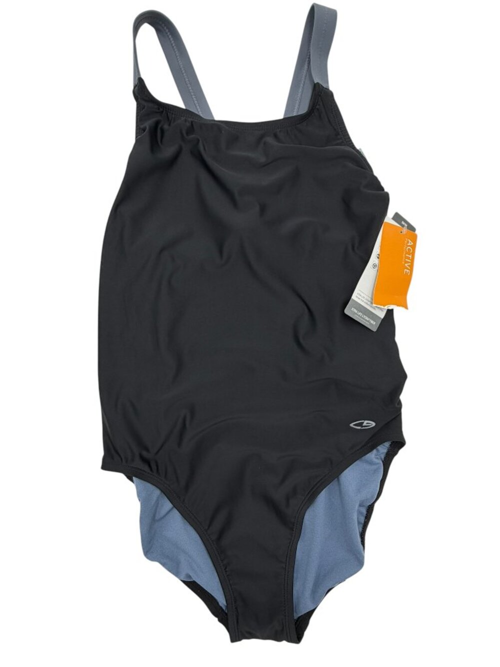 Champion Black Racerback One Piece (M/8-10)